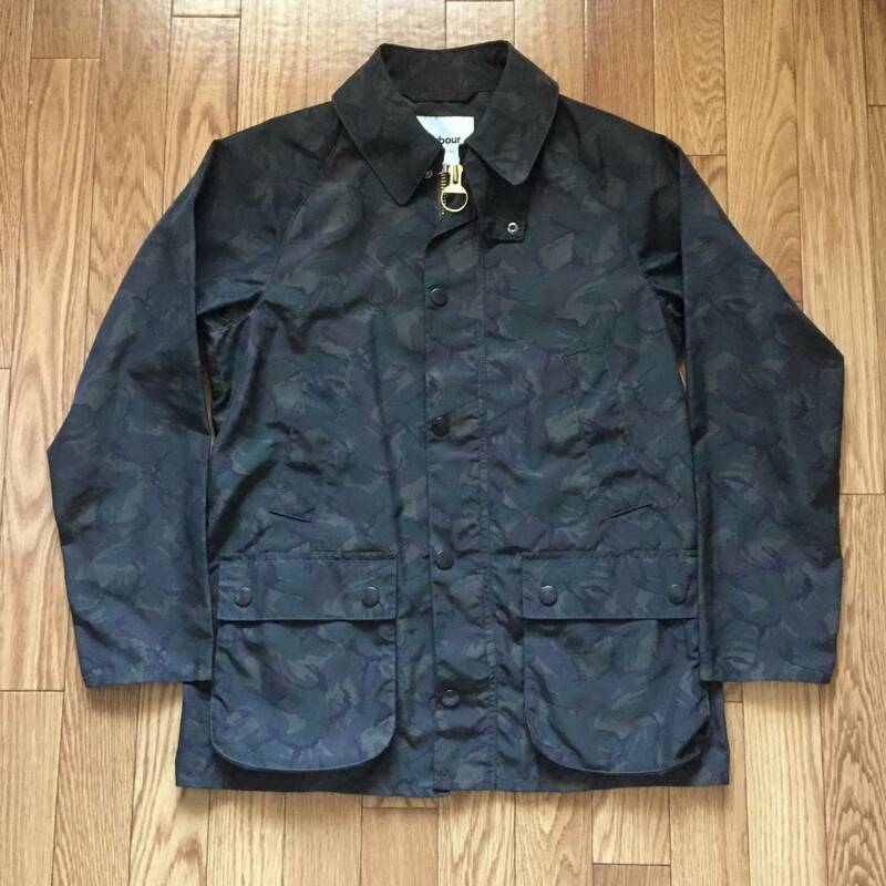 新品 JOURNAL STANDARD Barbour BEDALE SL CAMO ジャーナルスタンダード バブアー ビデイル カモ 36 迷彩柄 乗馬 英国ブランド ノンオイル