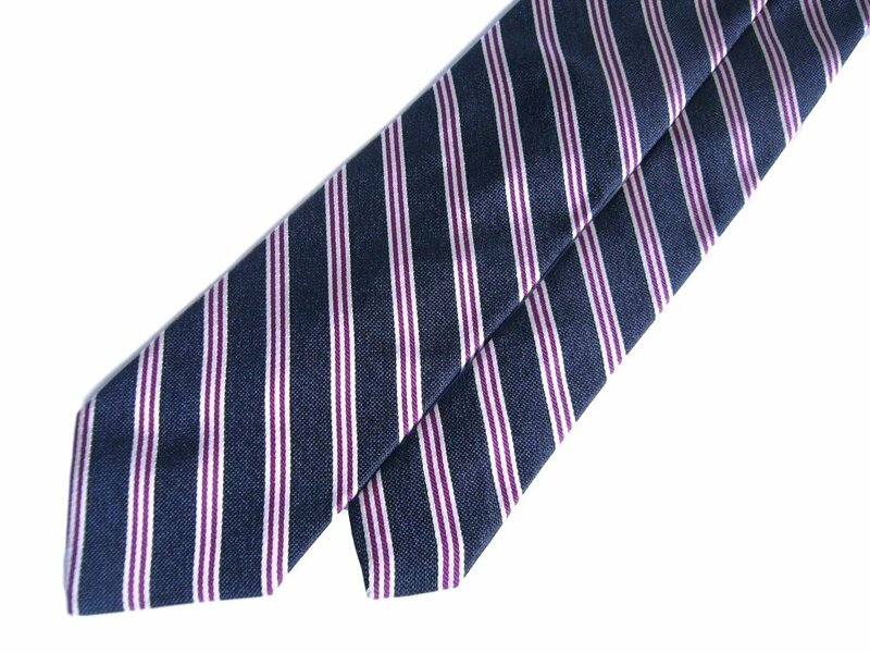 新品 【送料込】ブルックスブラザーズ Brooks Brothers Textured BB#1 Stripe Tie ストライプ 薄手 NAVY シルク ネクタイ Silk 100% 米国製