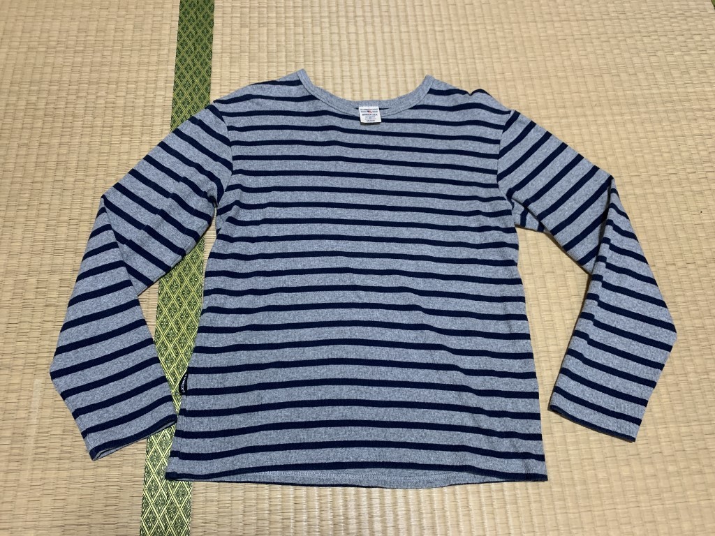 AVIREX/アヴィレックス ロンT　Tシャツ　M　ボーダー