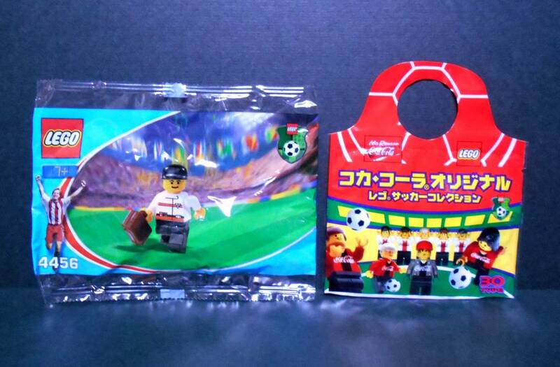 :【新品!!】 LEGO 4456 コカコーラ サッカー コレクション Doctor ドクター レゴ ミニフィグ 2002年 ブロック フィギュア 非売品