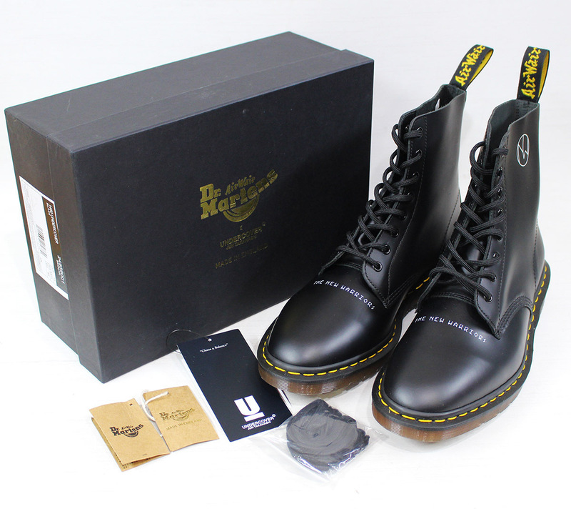 UNDERCOVER × Dr.Martens 1460 8HOLE Boots Black “THE NEW WARRIORS” 未使用品 size 11(UK) / アンダーカバー / ドクターマーチン