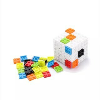3x3x3 ブロックキューブ パズルキューブ マジックキューブ 教育玩具 子供のプレゼント ルービックキューブ