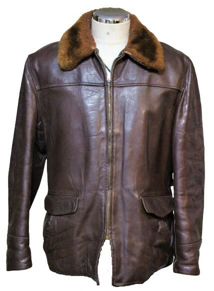 40's～50's VINTAGE HORSEHIDE LEATHER CARCORT！