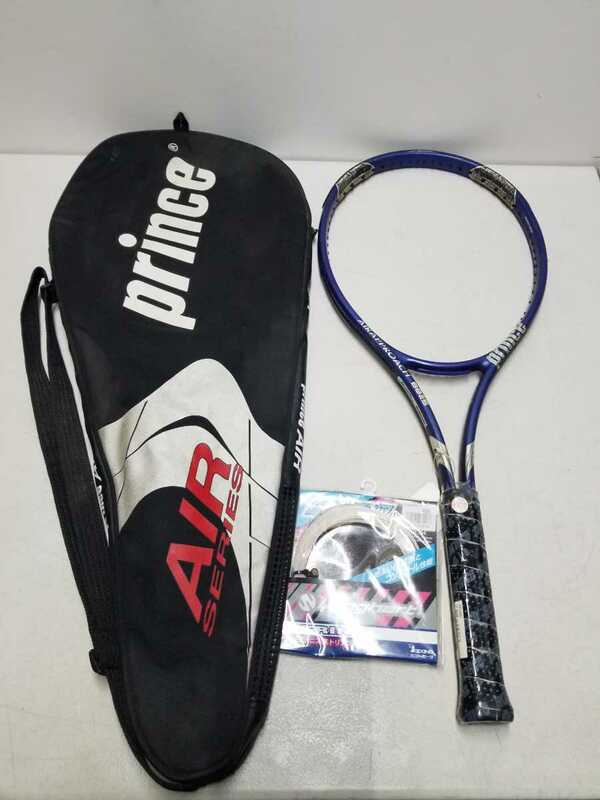 PRINCE　プリンス　硬式テニスラケット　B825 AIR APPROACH　ケース付き　ガット付き　