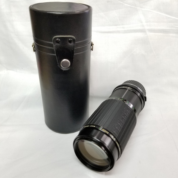 【SIGMA/シグマ】カメラレンズ HIGH-SPEED ZOOM　MULTI-COATED 1：3.5-4 f＝80-200mm　Σ-513824 ケース付　格安【USED】