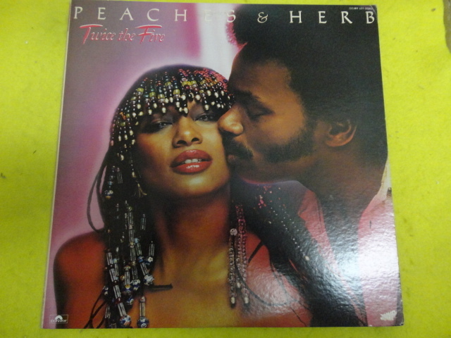 Peaches & Herb - Twice The Fire ライナー付属 名盤 SOUL DISCO LP Gypsy Lady / Put It There 収録　視聴