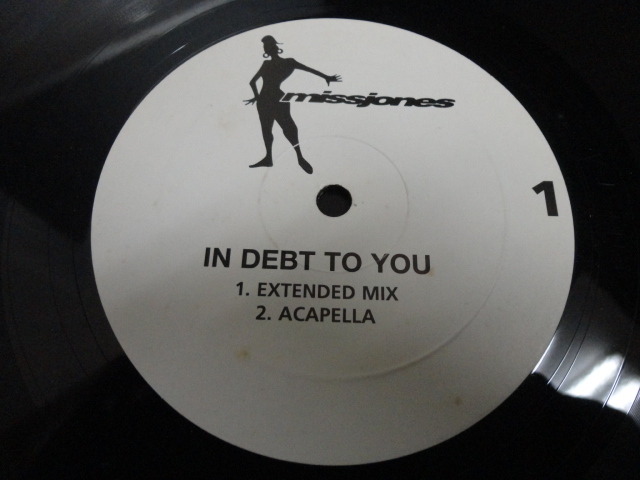 Miss Jones - In Debt To You レア 90s R&B WHITE PROMO 12 In Our Small Way 収録　視聴
