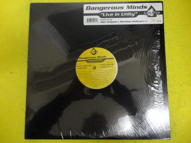 Dangerous Minds - Live In Unity オリジナル原盤 12 アップリフト HOUSE 視聴