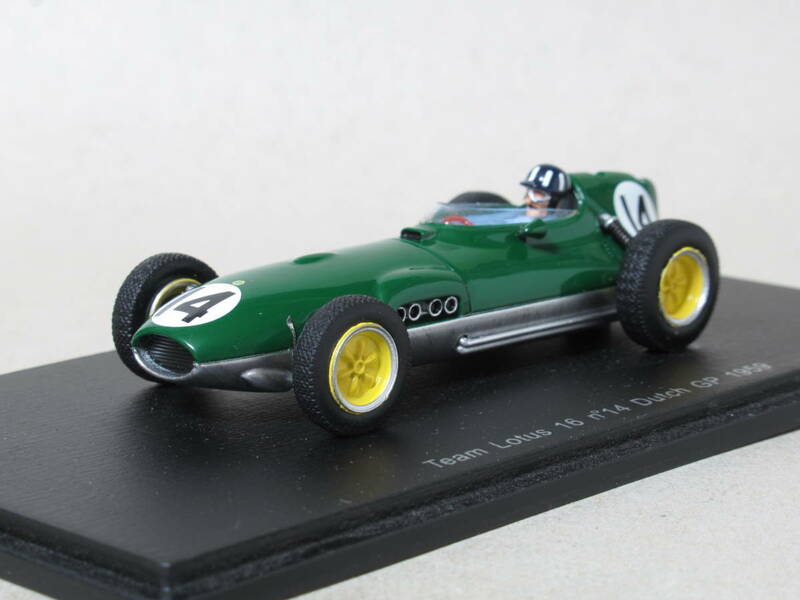 1/43 チーム ロータス 16 G.ヒル オランダGP 1959