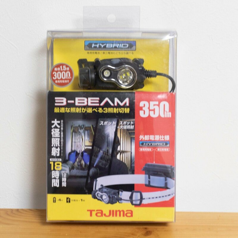 タジマ(Tajima) ペタLEDヘッドライト E351セット シルバー LE-E351-SPS　未使用未開封品 