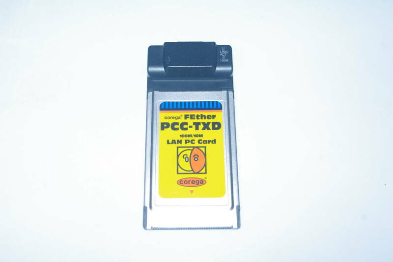 LANカード　PC Card PCC-TXD (Corega)
