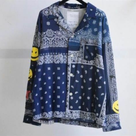 READYMADE SLEEPING SHIRT BANDANA NAVY 2