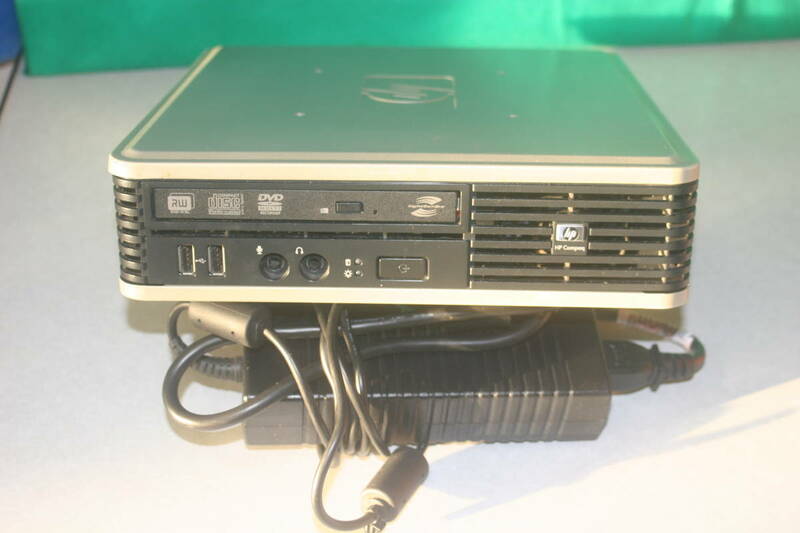 HP dc7800US 部品取り(E8300 Core2-Duo、2GMEM、DVD, 電源アダプタ ★HDDなし)　故障です