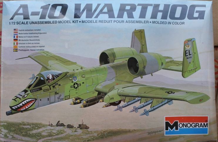 A-10 WARTHOG 1/72 MONOGRAM モノグラム プラモデル 20220113 tkhshss Ⅰ h 1218