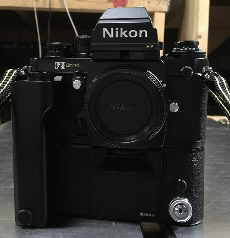 Nikon F3 Limited HP 一眼レフフィルムカメラ ボディ ニコン F3リミテッド モータードライブ MD-4 取り扱い説明書付き 北海道 札幌