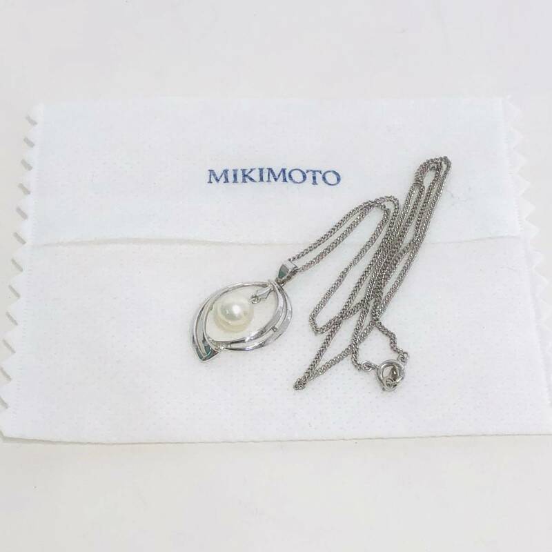 ミキモト MIKIMOTO パール ネックレス ペンダント 真珠 シルバー アクセサリー レディース ファッション