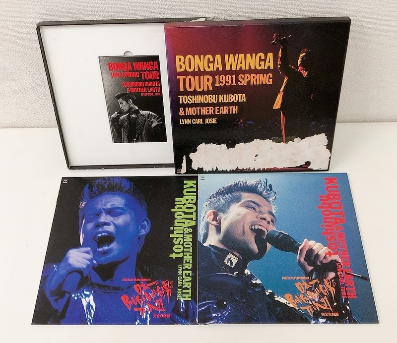 【LD レーザーディスク BONGA WANGA TOUR 1991 SPRING】久保田利伸/日本一のBONGA WANGA男s TOUR '91/A1373