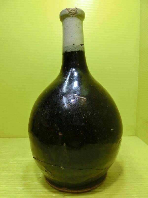 送料無料◆花器 花瓶 修理有 古民家 古民具 インテリア 趣味 レトロ アンティーク 当時物