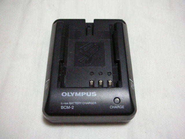 ◆中古品 OLYMPUS オリンパス バッテリー 充電器 BCM-2◆