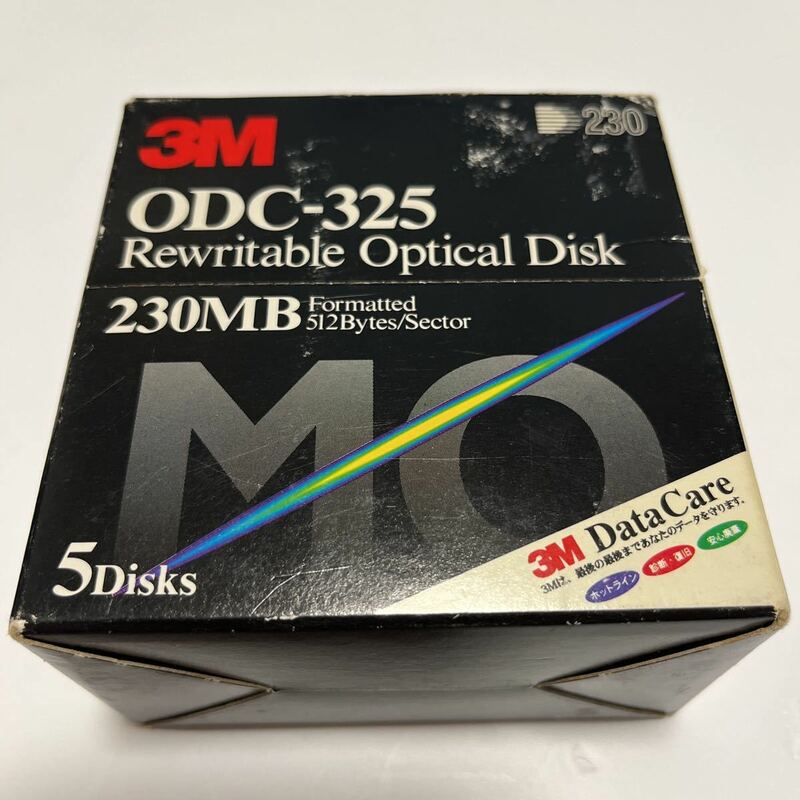 未開封　3.5インチ　90mm フロッピーディスク　3M ODC-325 230MB