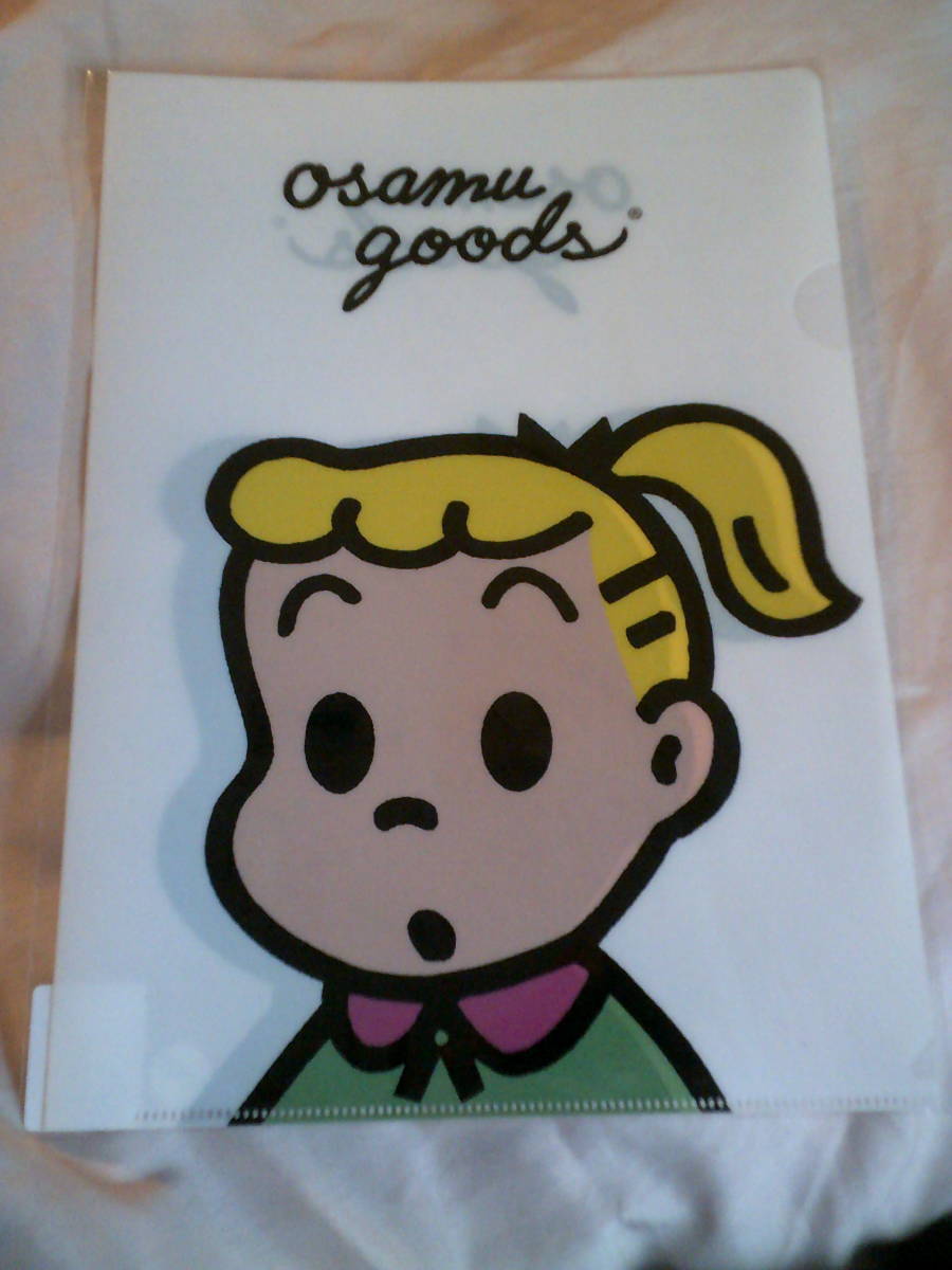★OSAMU　GOODS　オサムグッズ　原田治ｘｋｆｂボックス　A4　クリアファイル　ジル　新品未開封★
