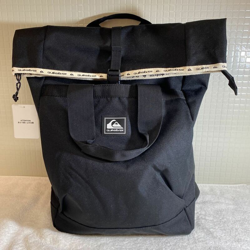 ☆QUIKSILVER（クイックシルバー）バックパック《品番 QBP216607》【ブラックカラー】B☆