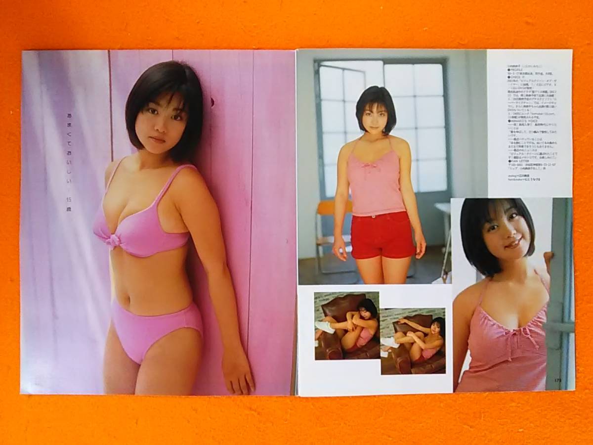 ∩(=^ェ^=)∩ 小向美奈子 小池栄子 伊東美咲 切り抜き8ページ ビキニ ☆1点限り☆送料180円☆BT016☆