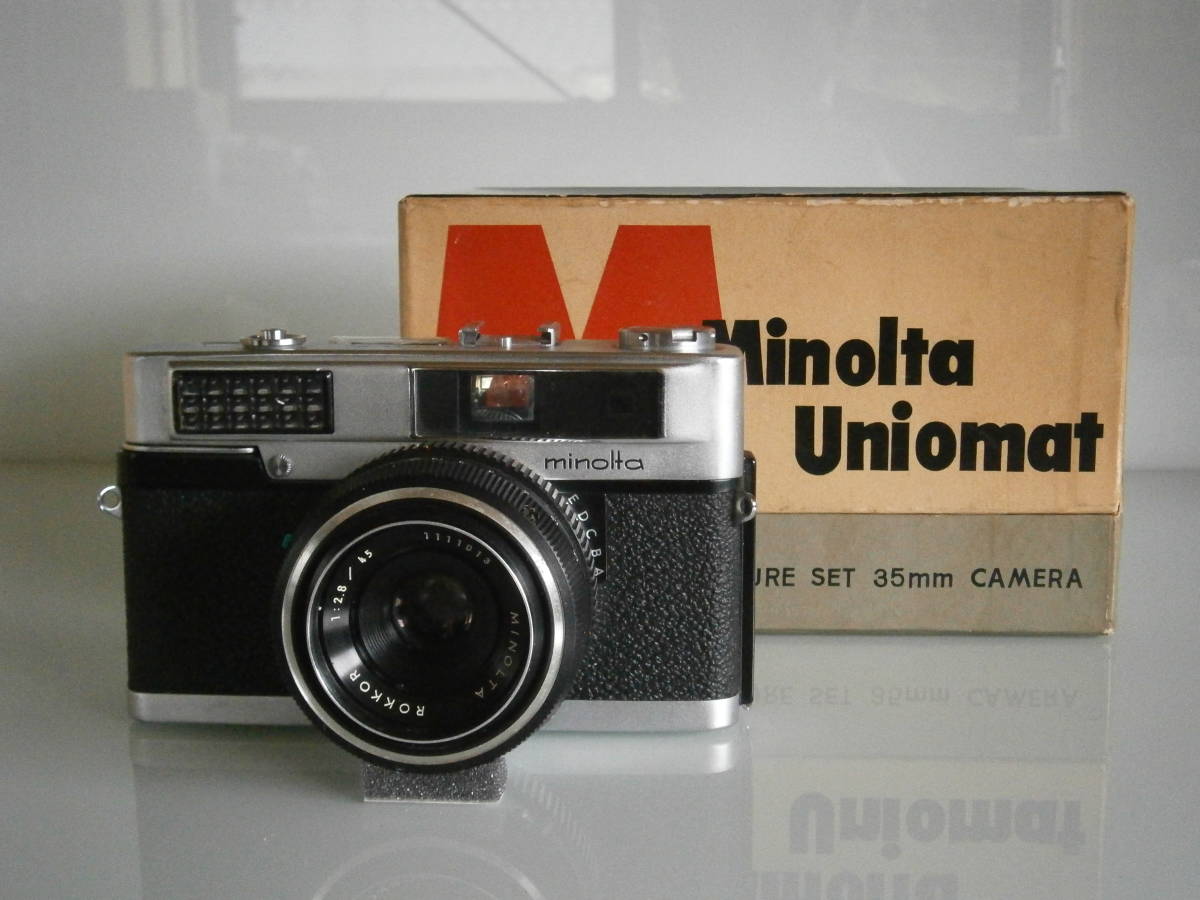 ◎ミノルタ フィルムカメラ ユニオマット 説明書つき◎