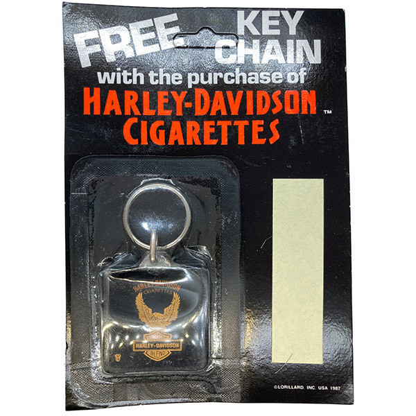 ハーレー・ダビッドソン シガレット ノベルティ ビンテージ キーホルダー Harley Davidson Vintage Key Chain Harley-Davidson