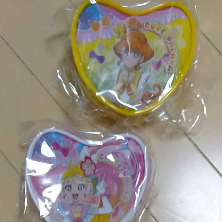 新品★トロピカルージュプリキュア ハート型ポーチ 小物入れ ファスナー付き小物入れ ポーチ⑤