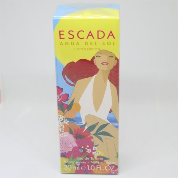 【送料無料】未開封 エスカーダ アグア デ ソル 30ml◆エスカーダアグアデソル◆アグアデゾル◆アクアデソル◆ESCADA AGUA DEL SOL◆香水