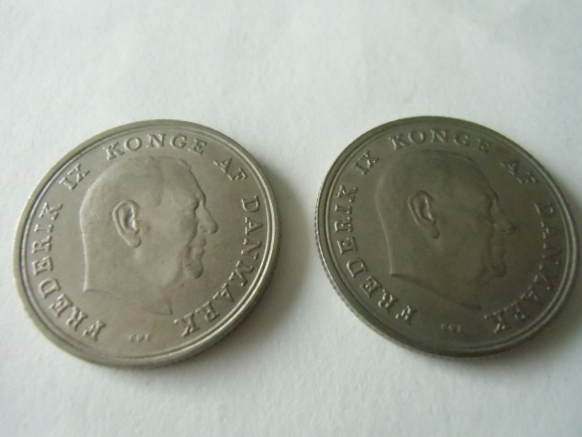☆スウェーデン硬貨　1クローネコイン×2枚　古銭☆
