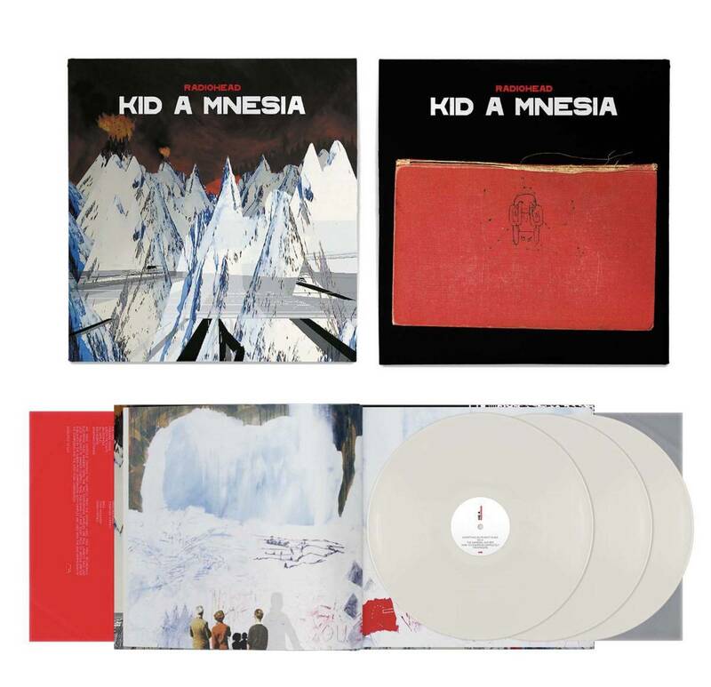 日本未発売 未開封 Radiohead KID A MNESIA / 3LP+ハードカバー豪華アートブック レディオヘッド 送料込み