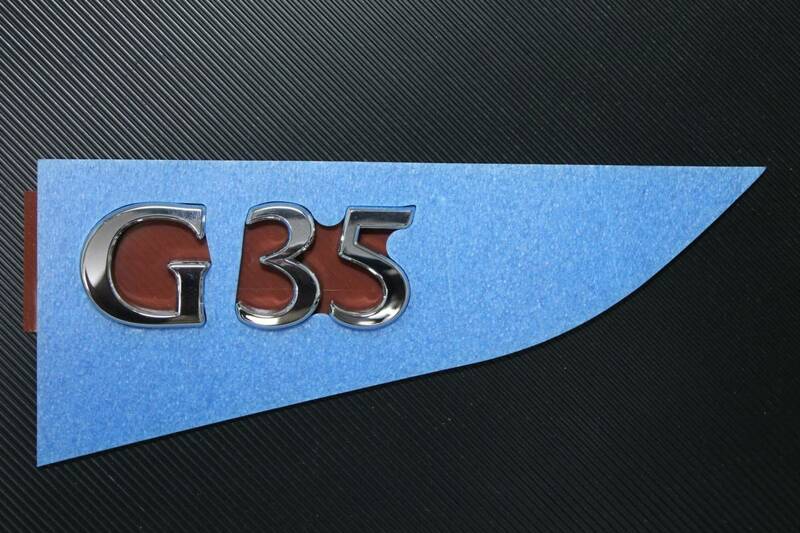 スカイライン V36セダン インフィニティ リアエンブレム G35 文字 新品 INFINITI G35 G37 Q40 北米純正