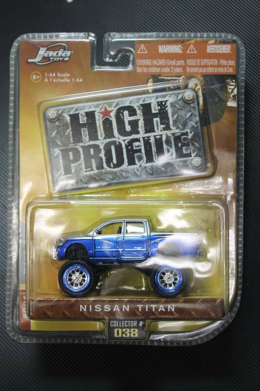 JADA TOYS NISSAN TITAN ミニカー ブルー 2006' 新品 未開封 1:64 日産 タイタン