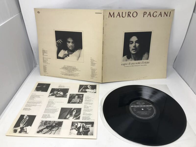Mauro Pagani マウロ・パガーニ～真夏の夜の夢 LP レコード 音楽　N4725