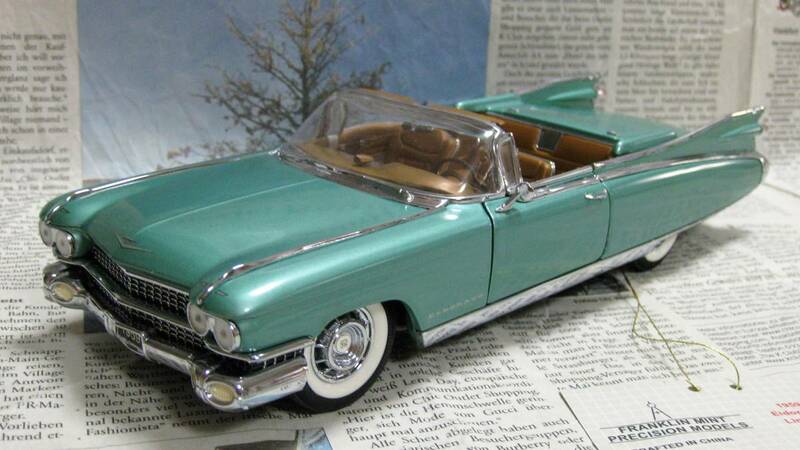 ★激レア絶版*フランクリンミント*1/24*1959 Cadillac Eldorado Biarritz グリーン