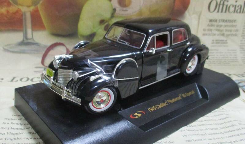 ★絶版*Signature Models*1/32*1940 Cadillac Fleetwood 60 Special ブラック≠フランクリンミント