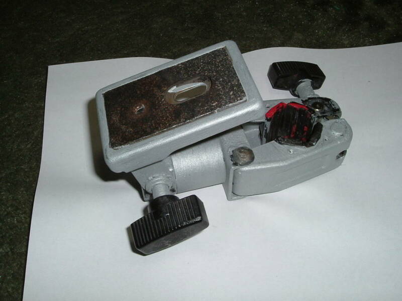 スリック クランプヘッド38 ビデオカメラステー パイプ径28~38mm用　中古