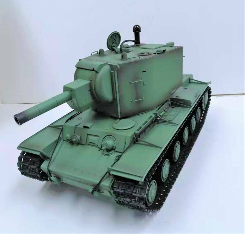 1/16戦車ラジコン　ソ連KV-2　ギガント　ヘンロン新製品3949-1　2.4G　基板7.0　砲身リコイル