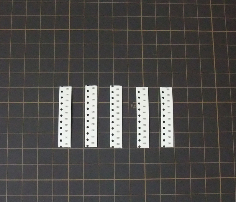 チップ積層セラミックコンデンサ1608（0.22μF、50個セット、SMD、新品）
