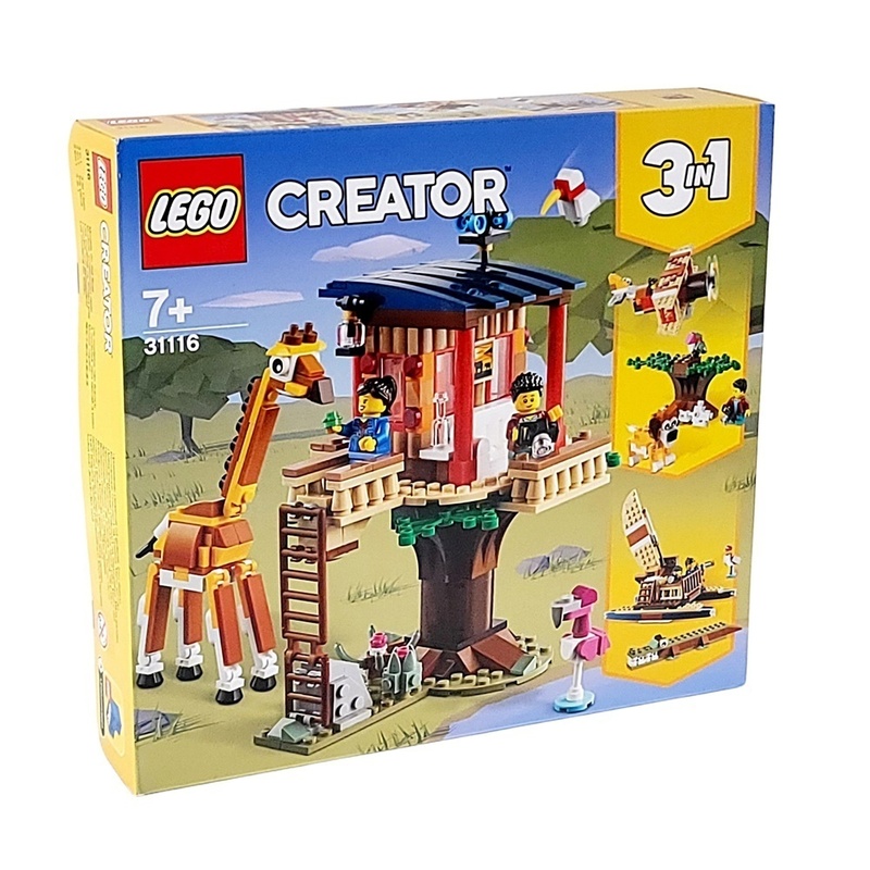 HE275 LEGO レゴ CREATOR クリエイター 3in1 31116 ワイルド サファリ ツリーハウス 動物 ブロック 知育 玩具 おもちゃ 未使用 ●60