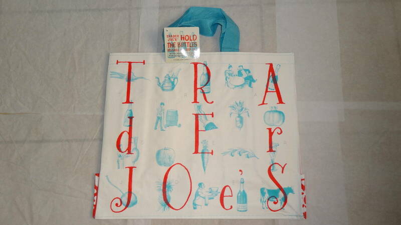 新作☆TRADER JOE'S　トレーダージョーズ　グローサリーバッグ☆彡ご希望の方にショップ紙袋同封！