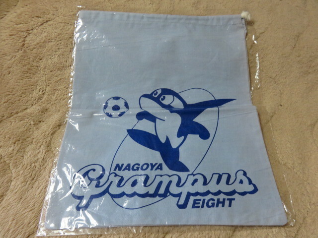 NAGOYA Grampus EIGHT 名古屋グランパスエイト 布袋 サイズ 325-270mm ライトブルー 水色 非売品 未使用
