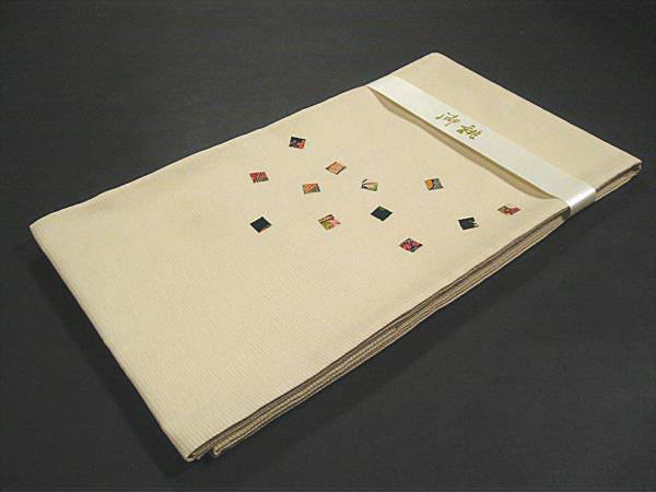 夏物　新品【御仕立上】正絹　絽袋帯