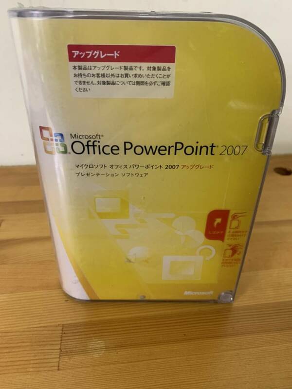 Microsoft マイクロソフト Powerpoint 2007 アップグレード版 パワーポイント Windows10でも使用可能