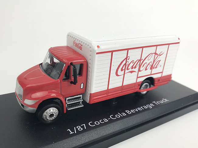 Coca-Cola ビバレッジ デリバリー トラック メタルボディ&シャシー ダイキャストカー　ミニカー　コカ・コーラ