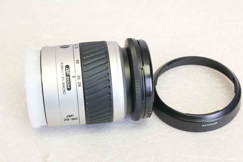 送料込み。中古。ミノルタ MINOLTA AF zoom 28-80mｍF3.5-5.6 αマウント　管理W7