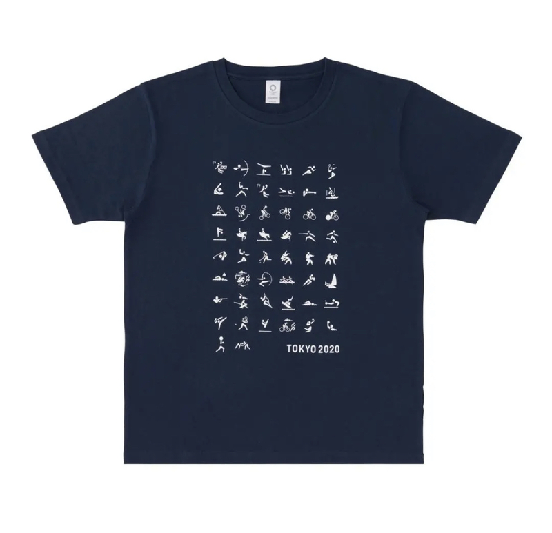 東京2020 東京オリンピック 開会式 ピクトグラム Tシャツ 大人気完売品 サイズはM 東京2020公式ライセンス商品 (タグ付き未着用品)