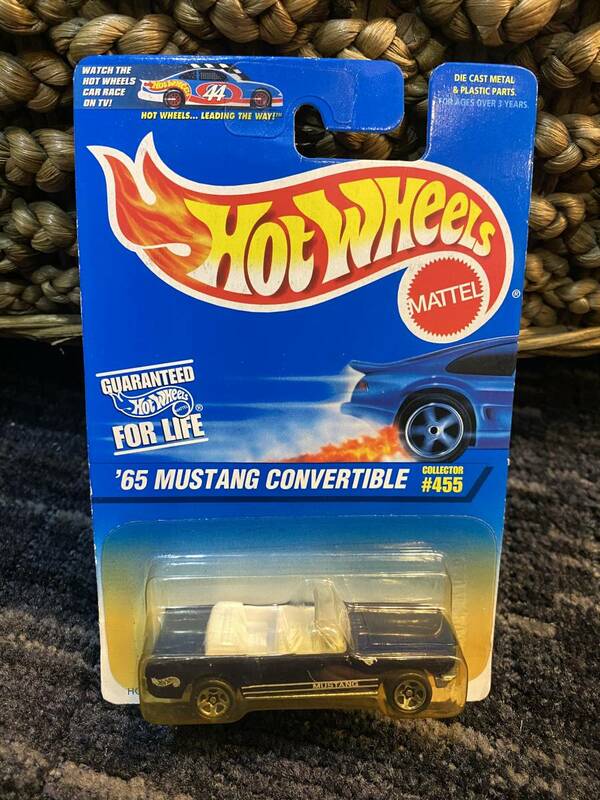 2022年★コレクション大放出★HOT WHEELS '65MUSTANG CONVERTIBLE マスタングコンバーチブル